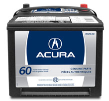Acura Recall on Genuine Acura Parts   Batteries