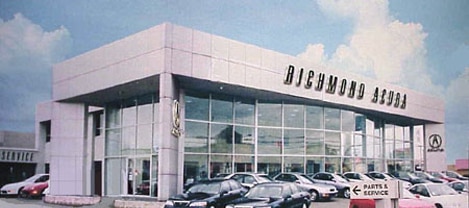 Acura Dealers on Acura In Richmond British Columbia Canada Acura Dealership Locator