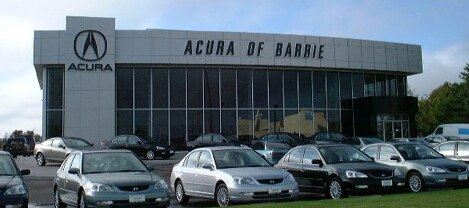 Acura Dealer on Acura Of Barrie In Barrie  Ontario  Canada  Acura Dealership Locator