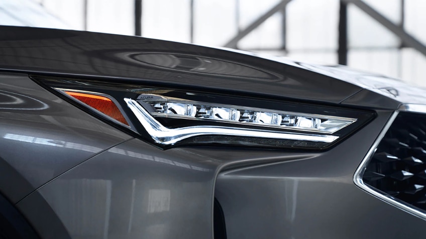 Phare à Del d'une Acura MDX 2022