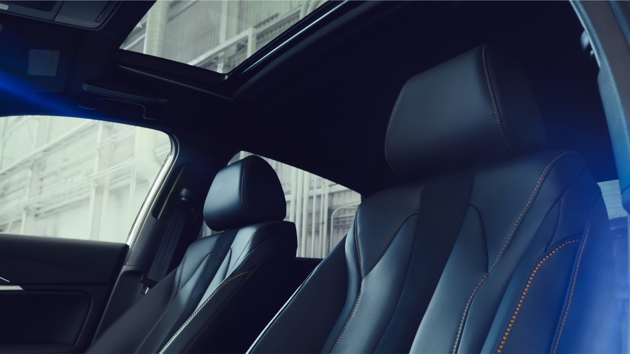 Interior of 2023 Integra front cockpit