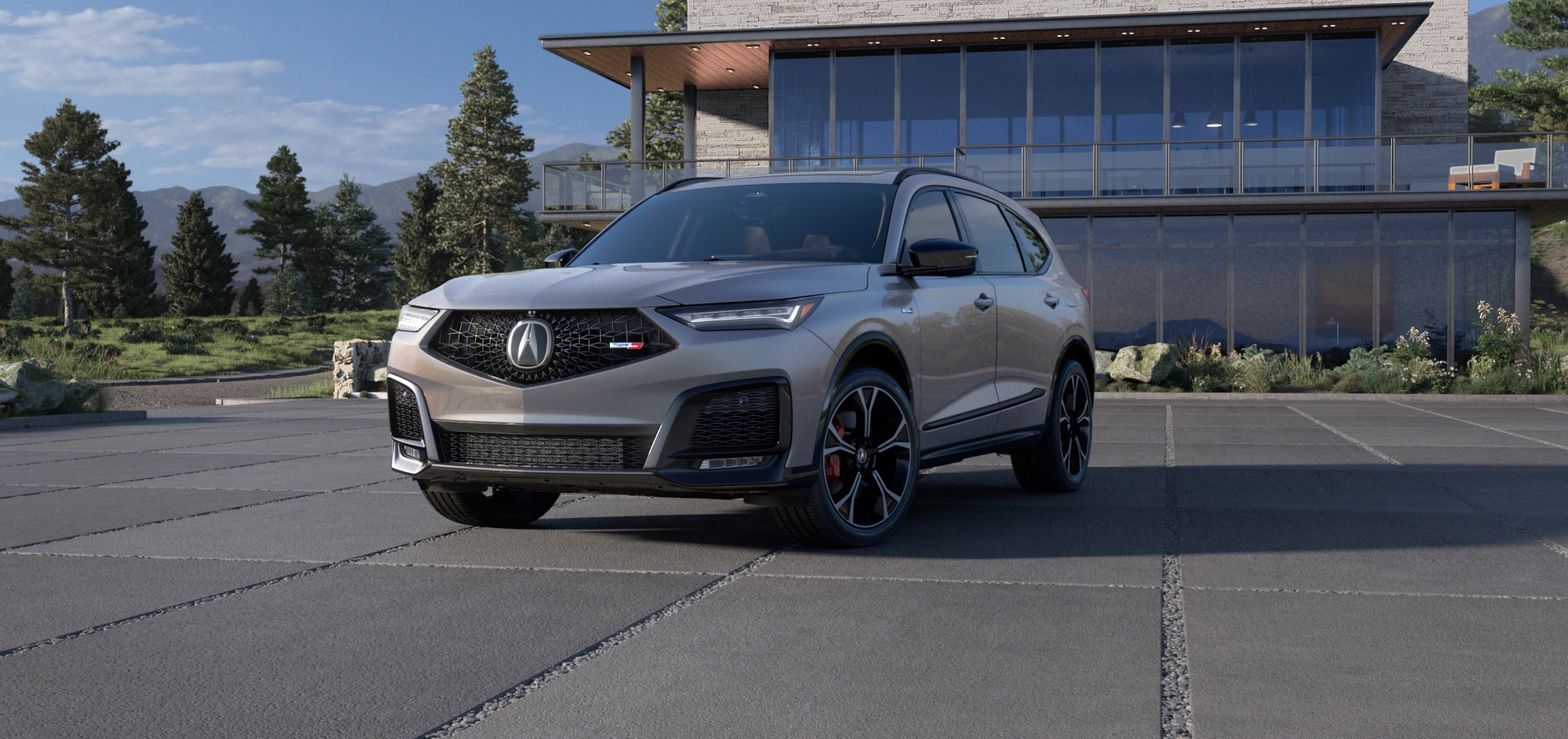 2025 MDX Models in Lunar Silver Metallic