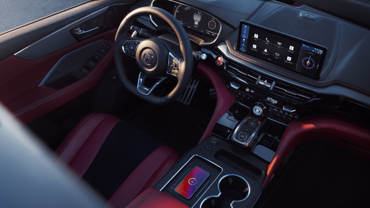 Habitacle d’un MDX.