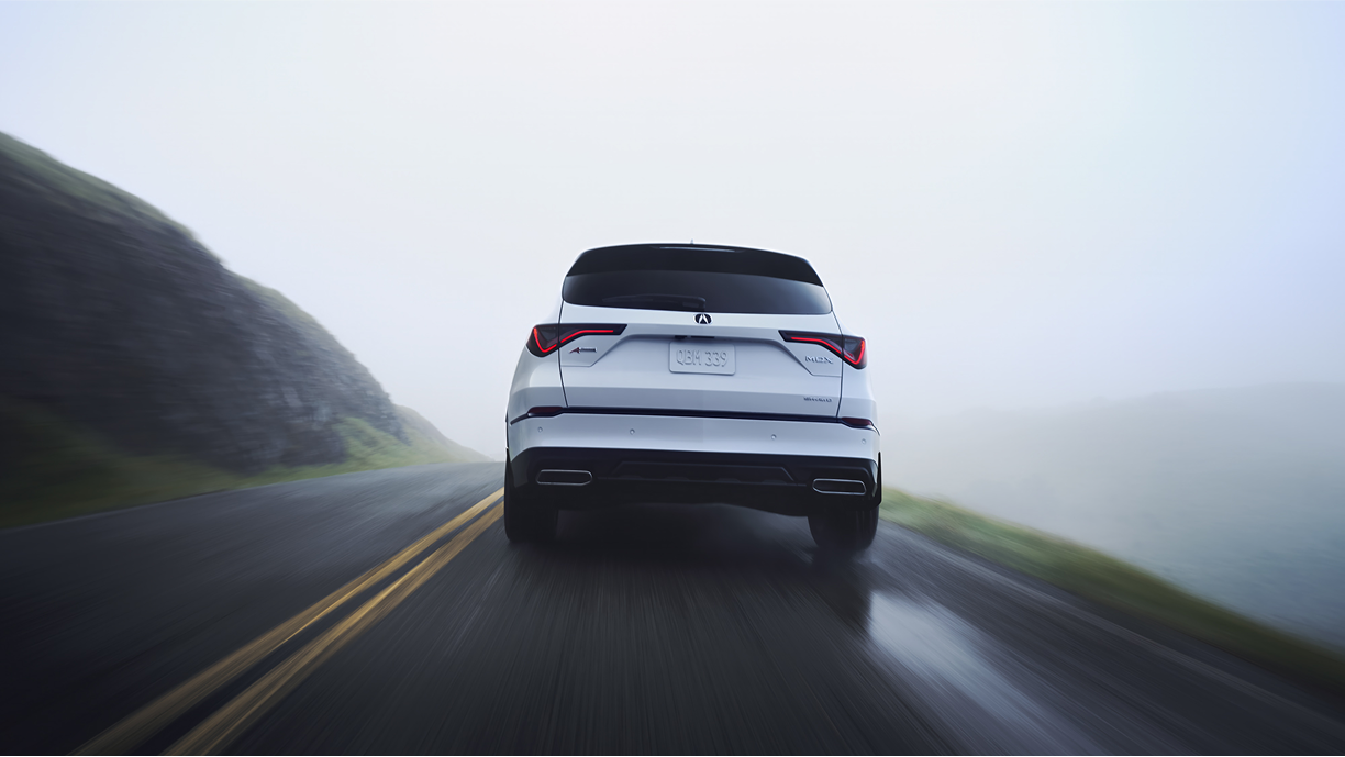 Vue 3/4 arrière d’un MDX