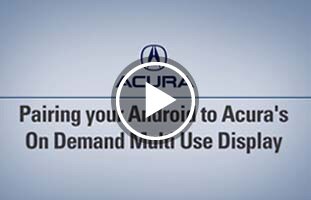 Pairing your Android Galaxy S6 to Acura’s ODMD by Bluetooth
