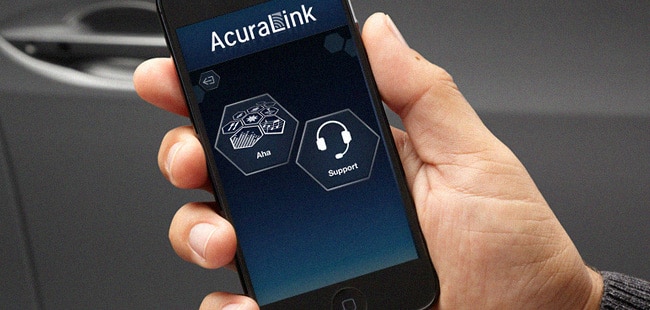AcuraLink on a phone